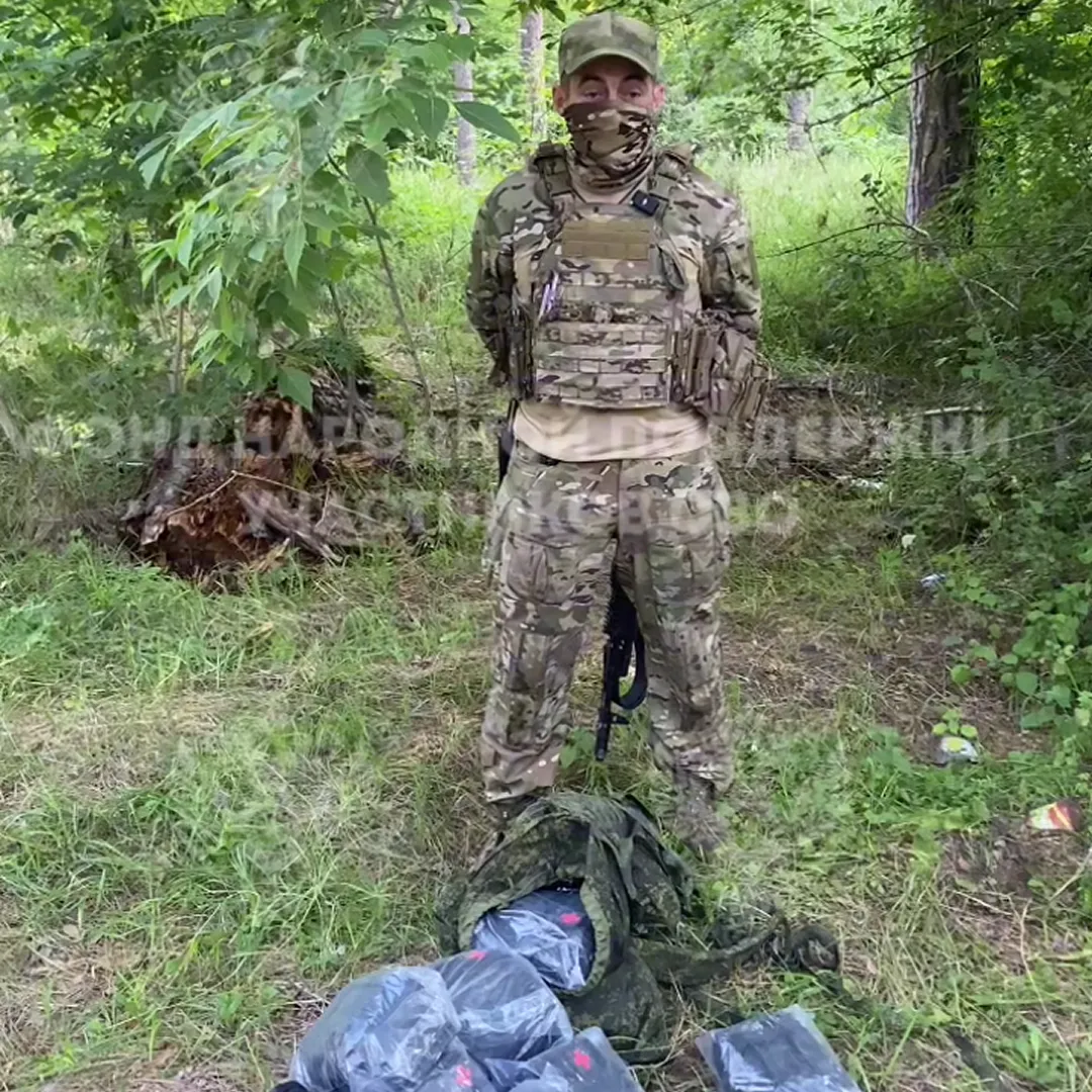 Гуманитарный груз в пути к подразделению